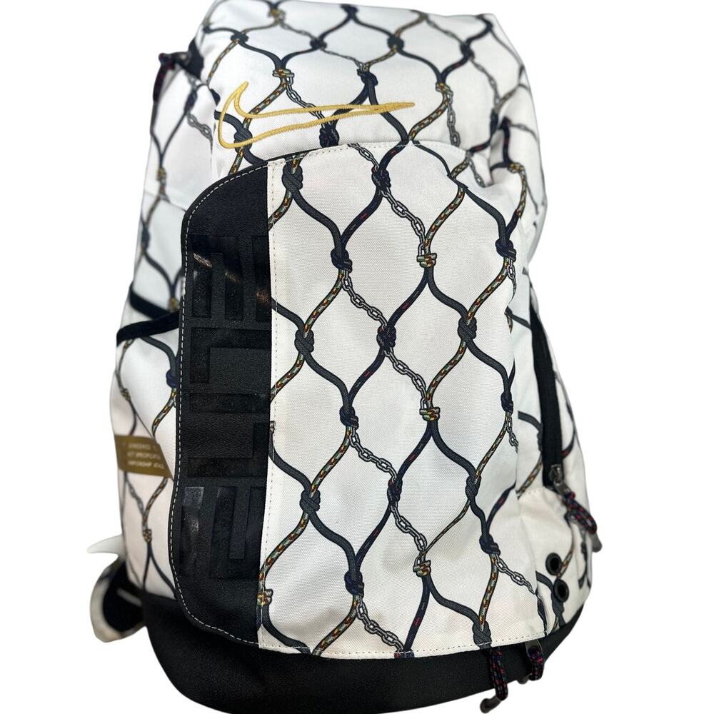 Nike Hoops Elite Backpack Net Print Polyester Sporty Gorpcore Streetwear